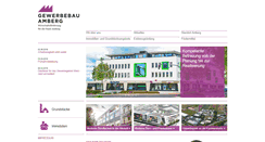 Desktop Screenshot of gewerbebau-amberg.de